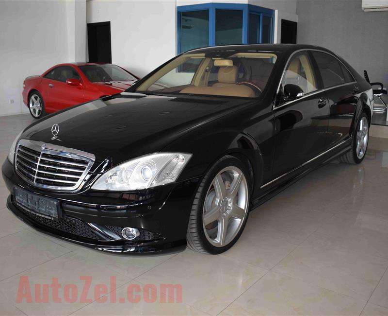 MERCEDES BENZ S500- 2009- BLACK- GCC