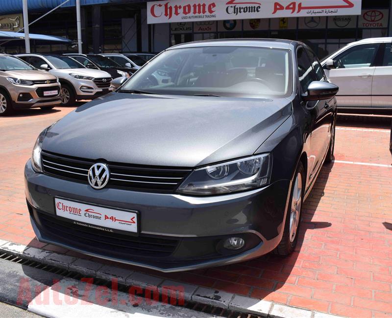 VOLKSWAGEN JETTA- 2013- GREY- GCC