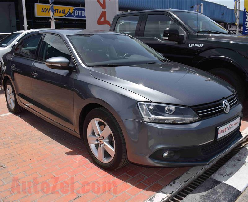 VOLKSWAGEN JETTA- 2013- GREY- GCC