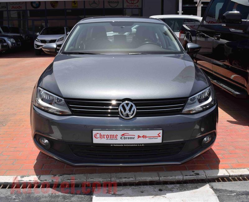 VOLKSWAGEN JETTA- 2013- GREY- GCC