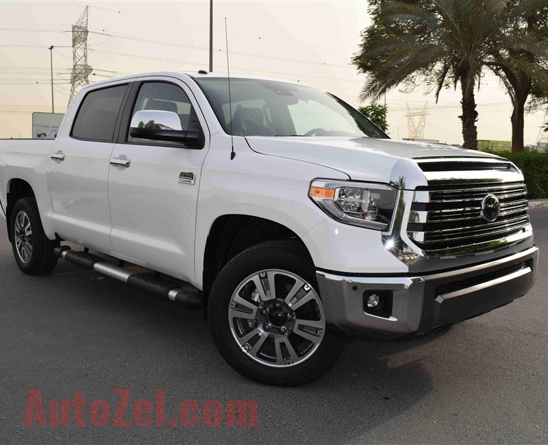 TOYOTA TUNDRA 1794 EDITION- 2018- WHITE- GCC