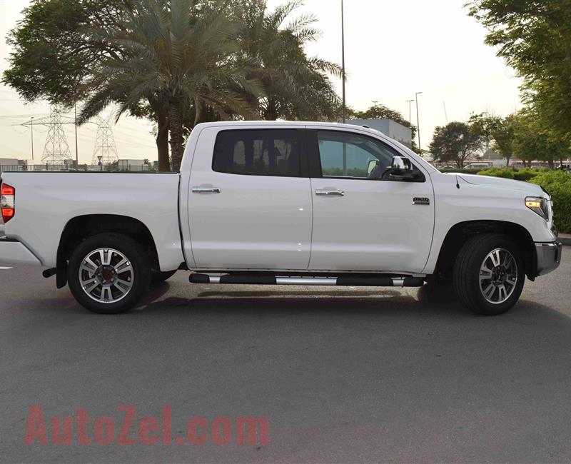 TOYOTA TUNDRA 1794 EDITION- 2018- WHITE- GCC