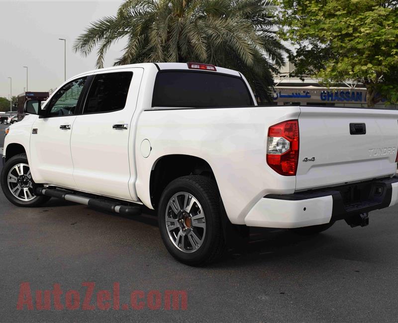 TOYOTA TUNDRA 1794 EDITION- 2018- WHITE- GCC