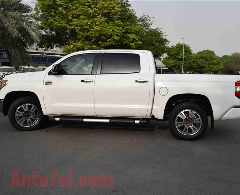 TOYOTA TUNDRA 1794 EDITION- 2018- WHITE- GCC