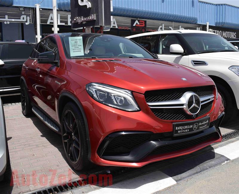 MERCEDES-BENZ GLE 63- 2016- 90 000 KM- GCC