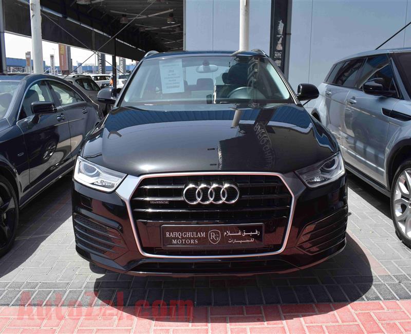 AUDI Q3- 2016- 47 000 KM- GCC