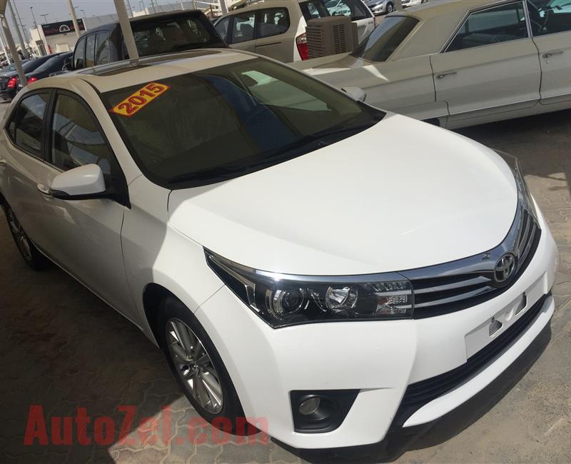 TOYOTA COROLLA 2.0 2015 GCC SUNROOF