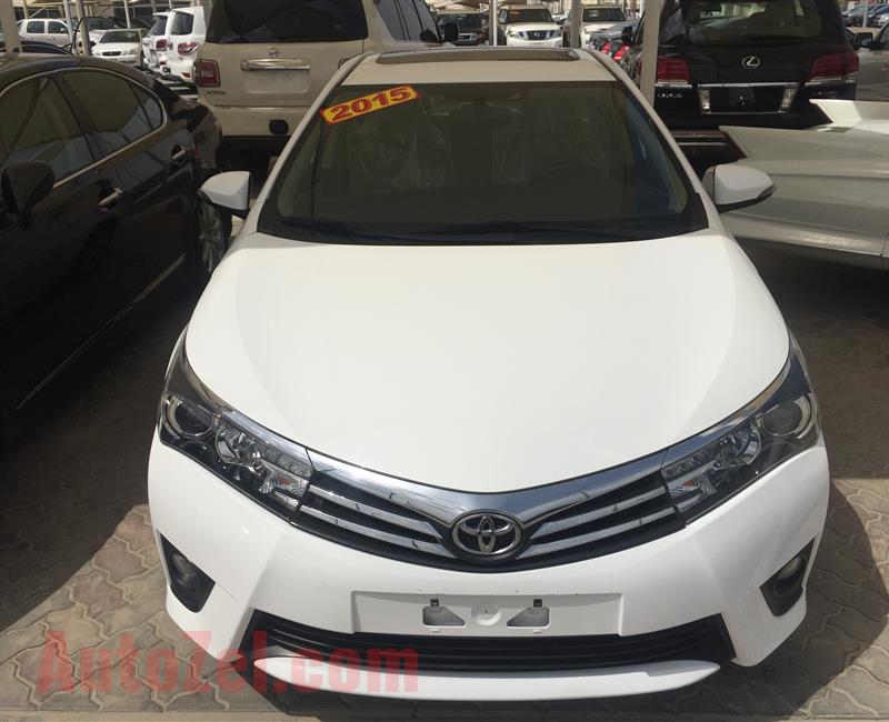 TOYOTA COROLLA 2.0 2015 GCC SUNROOF Buy