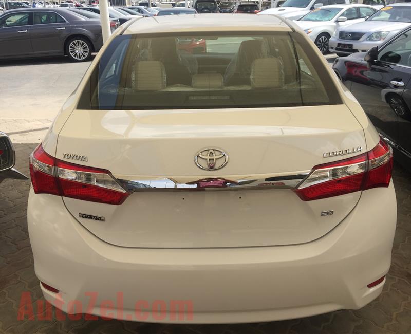 TOYOTA COROLLA 2.0 2015 GCC SUNROOF Buy