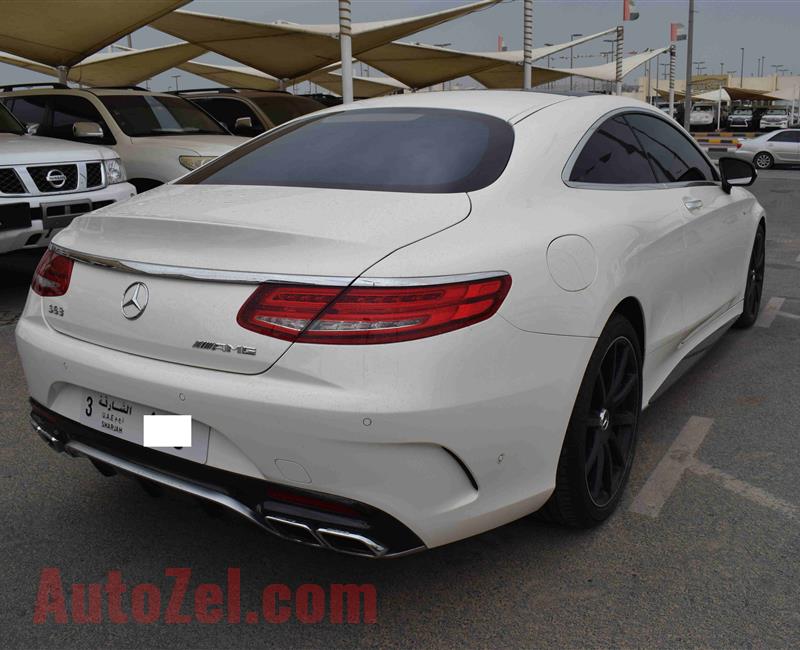 MERCEDES-BENZ S63- 2015- 40 000 KM- GERMANY