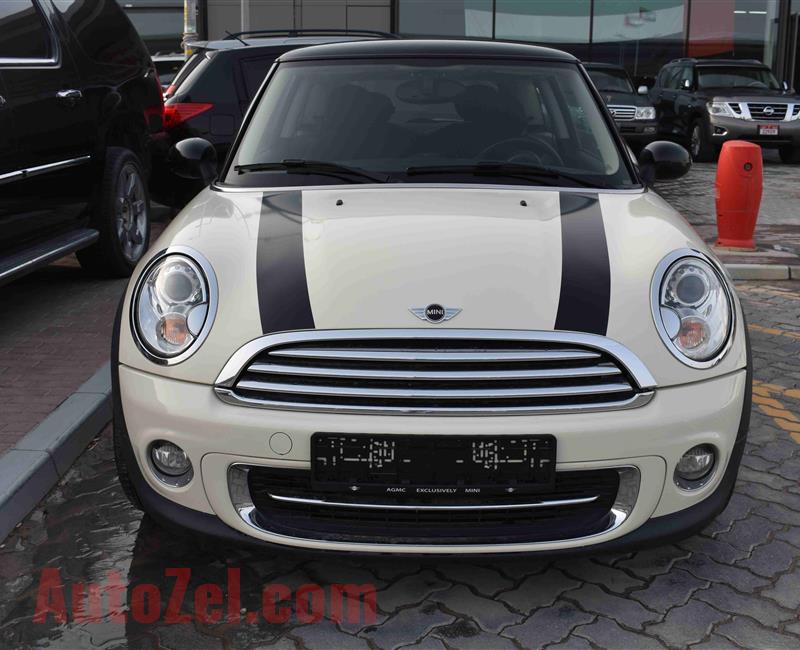 MINI COOPER- 2013- 65 000 KM- GCC