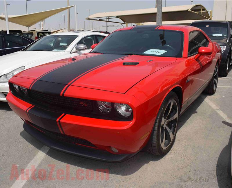 DODGE CHALLENGER- 2014- 47 000 KM- GCC- PERFECT CONDITION