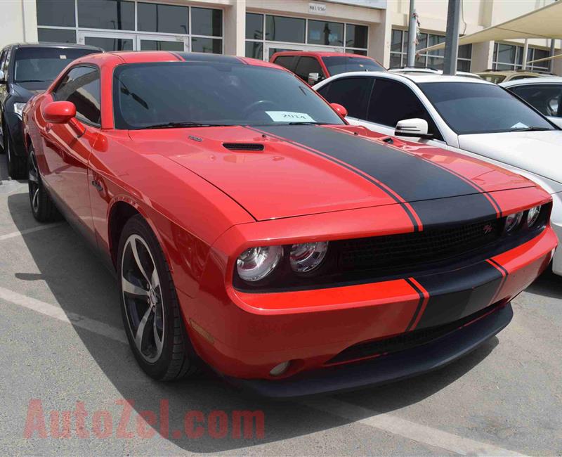 DODGE CHALLENGER- 2014- 47 000 KM- GCC- PERFECT CONDITION