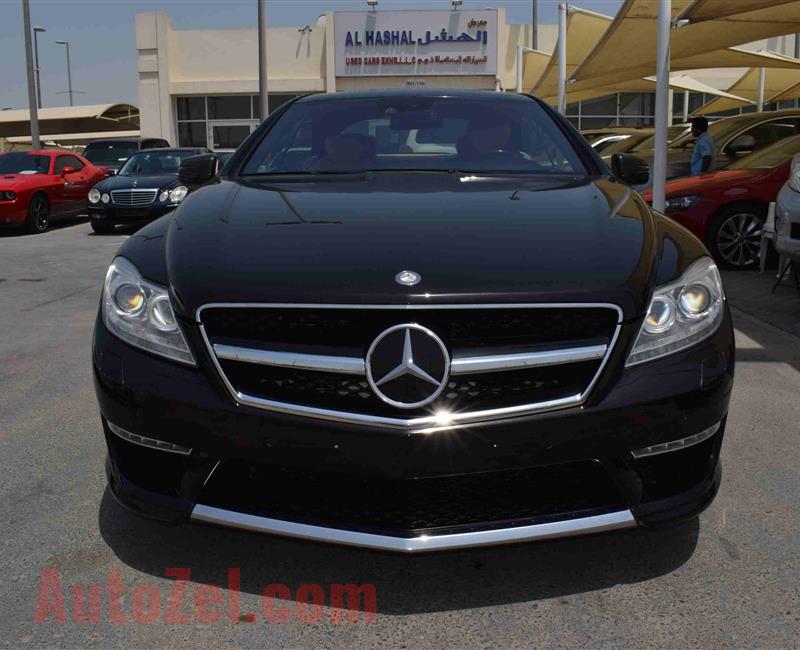 MERCEDES-BENZ CL500- 2008- BLACK- 153 000 KM- AMERICAN SPECS