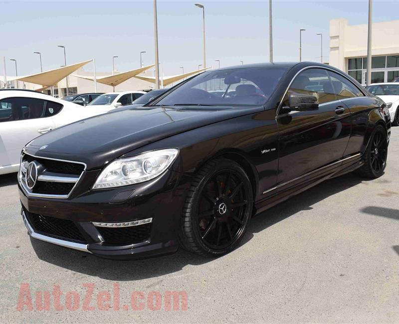 MERCEDES-BENZ CL500- 2008- BLACK- 153 000 KM- AMERICAN SPECS