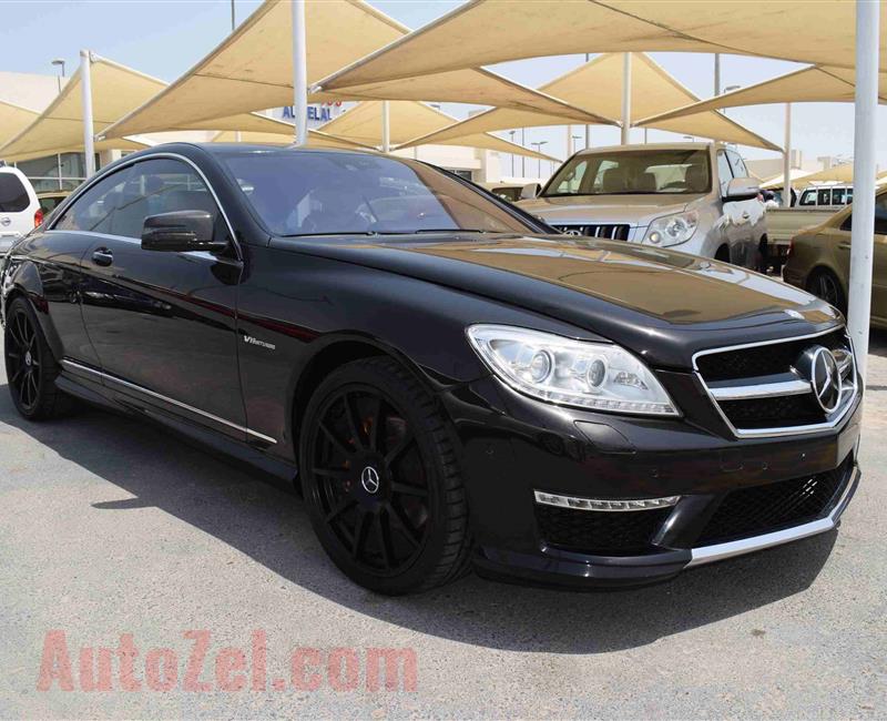 MERCEDES-BENZ CL500- 2008- BLACK- 153 000 KM- AMERICAN SPECS