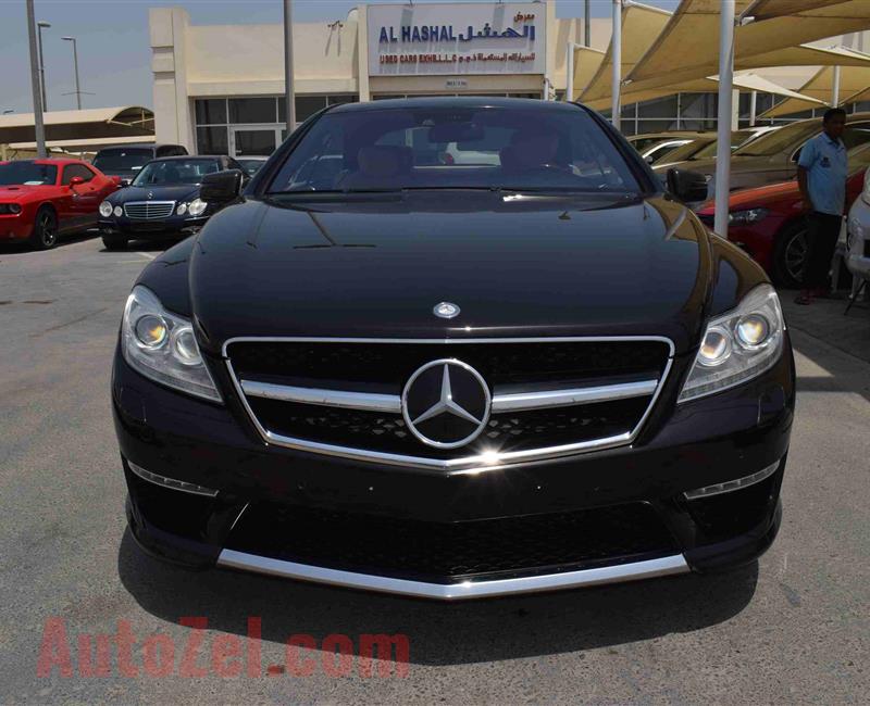 MERCEDES-BENZ CL500- 2008- BLACK- 153 000 KM- AMERICAN SPECS