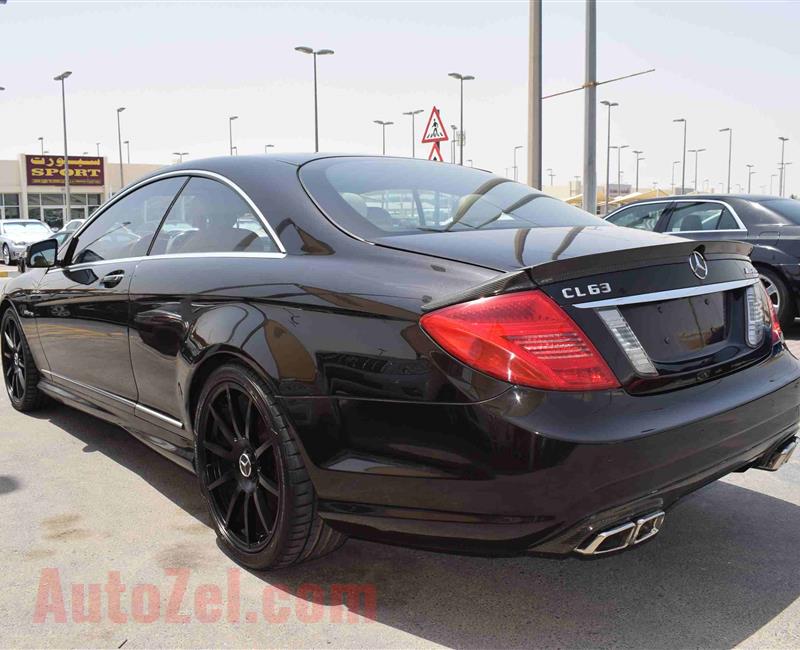 MERCEDES-BENZ CL500- 2008- BLACK- 153 000 KM- AMERICAN SPECS