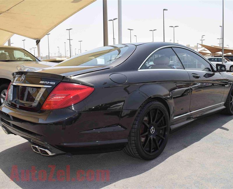 MERCEDES-BENZ CL500- 2008- BLACK- 153 000 KM- AMERICAN SPECS