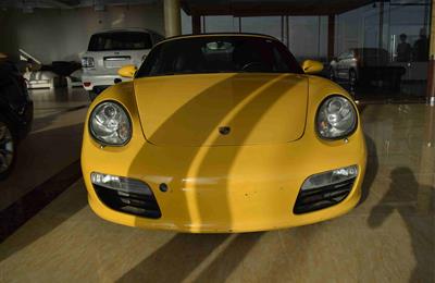 PORSCHE BOXSTER- 2006- YELLOW- 140 000 KM- GCC