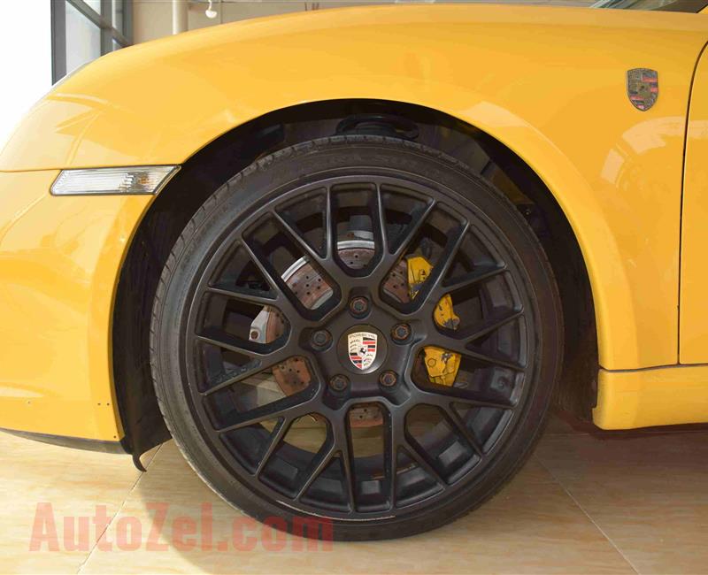 PORSCHE BOXSTER- 2006- YELLOW- 140 000 KM- GCC