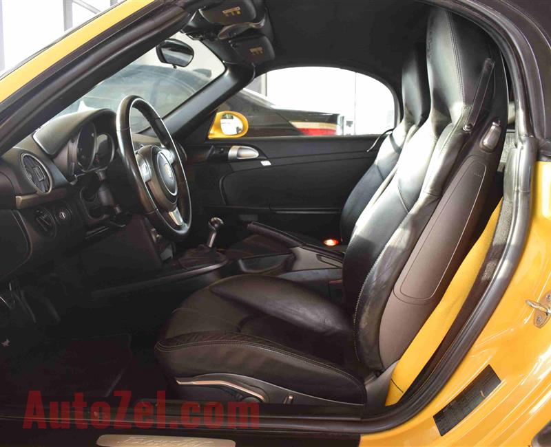 PORSCHE BOXSTER- 2006- YELLOW- 140 000 KM- GCC