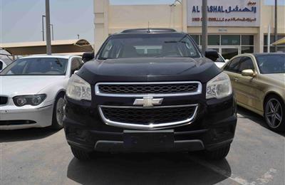 CHEVROLET TRAILBLAZER LT- 2013- BLACK- 82 000 KM- GCC