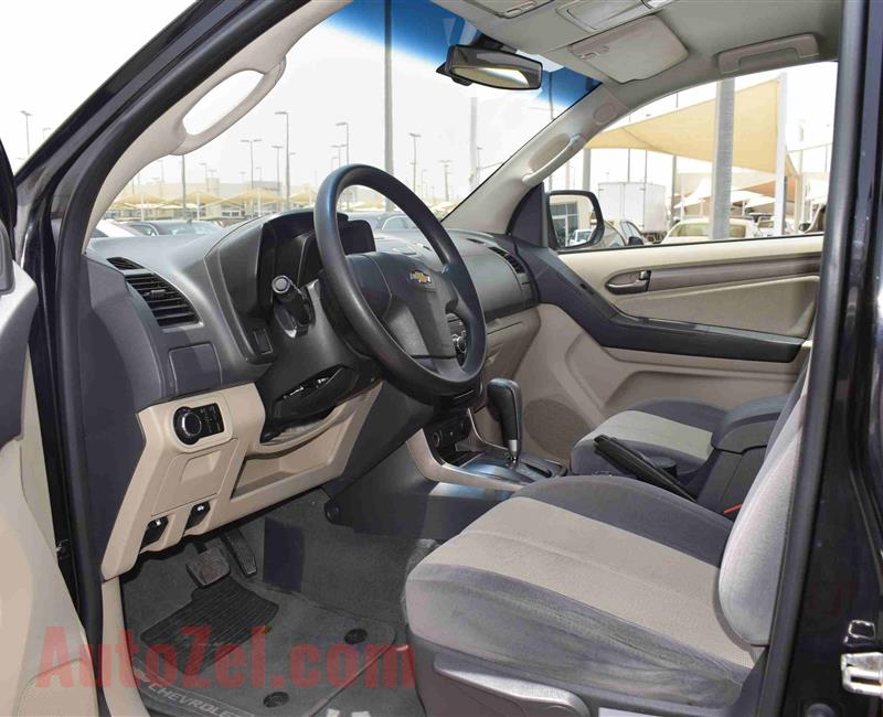 CHEVROLET TRAILBLAZER LT- 2013- BLACK- 82 000 KM- GCC