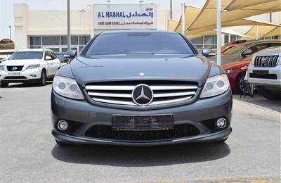 MERCEDES-BENZ CL500- 2008- GRAY- 140 000 KM- GCC