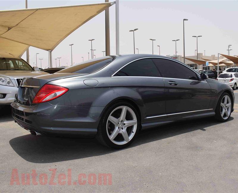 MERCEDES-BENZ CL500- 2008- GRAY- 140 000 KM- GCC