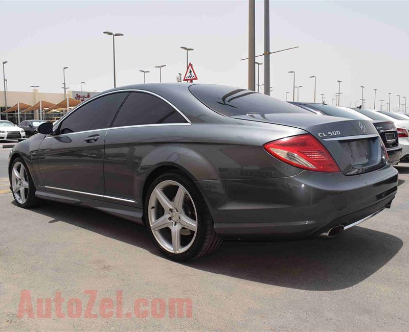 MERCEDES-BENZ CL500- 2008- GRAY- 140 000 KM- GCC