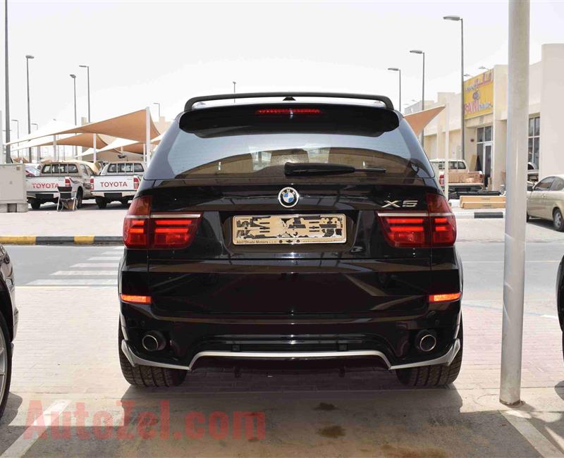 BMW X5- 2012- BLACK- 120 000 KM- GCC