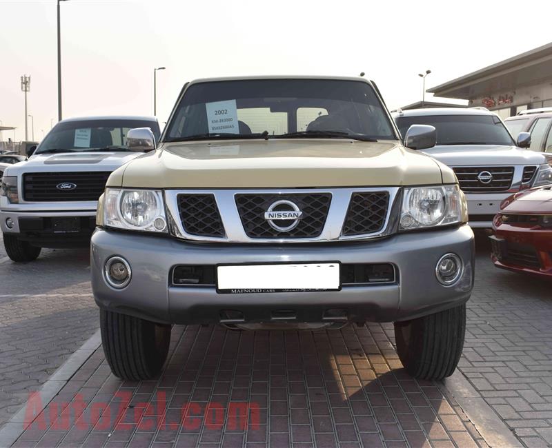 NISSAN PATROL SAFARI- 2002- BEIGE- 235 000 KM- MANUAL