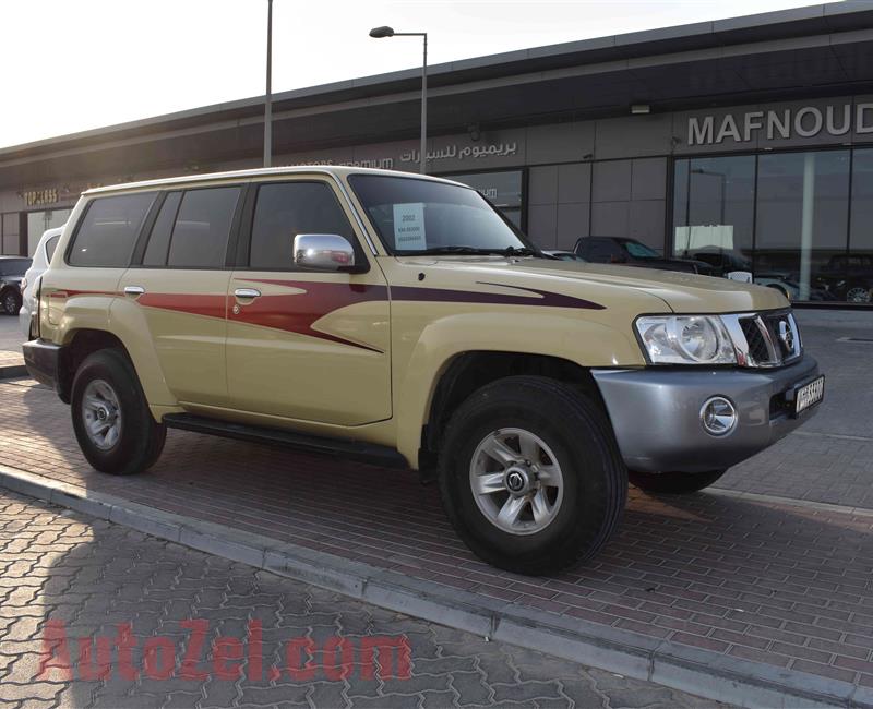 NISSAN PATROL SAFARI- 2002- BEIGE- 235 000 KM- MANUAL