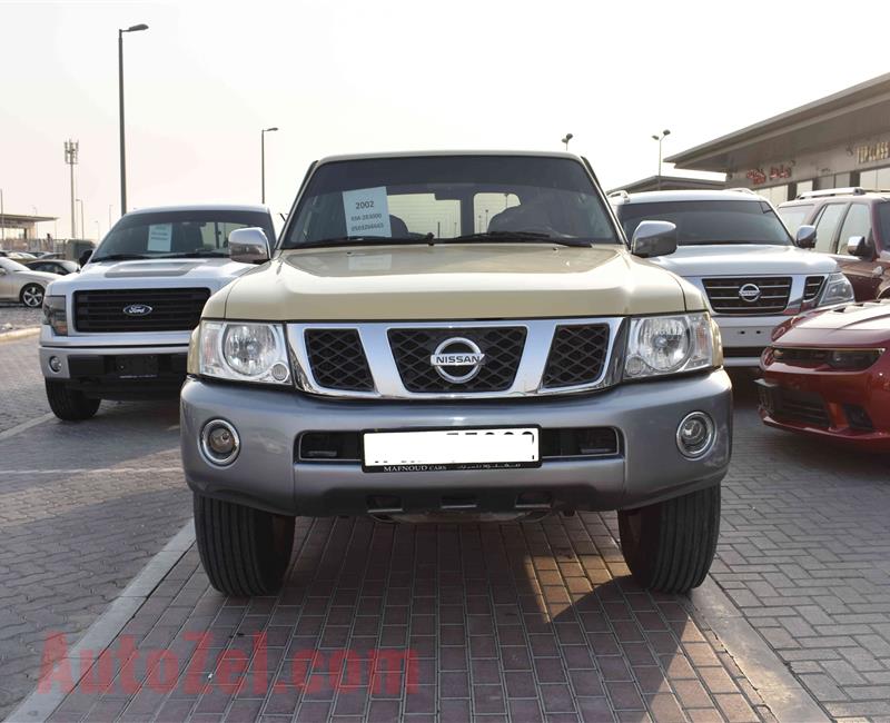 NISSAN PATROL SAFARI- 2002- BEIGE- 235 000 KM- MANUAL