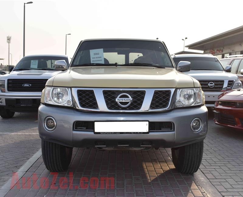 NISSAN PATROL SAFARI- 2002- BEIGE- 235 000 KM- MANUAL