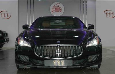 Maserat iQuattroporte MODEL 2015 COLOR IS BLACK  GCC