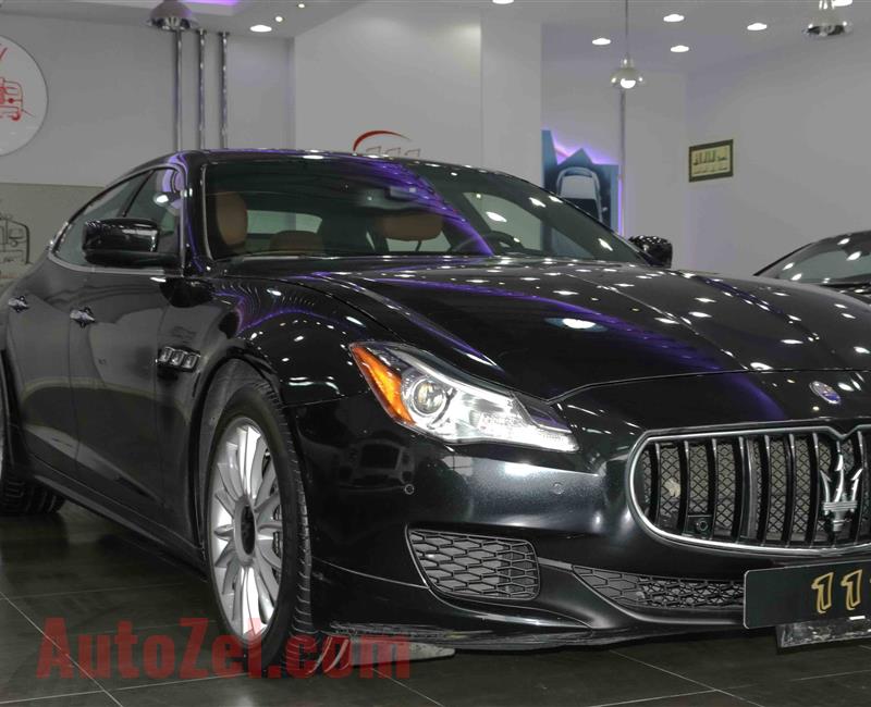 Maserat iQuattroporte MODEL 2015 COLOR IS BLACK  GCC