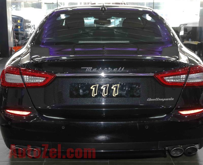 Maserat iQuattroporte MODEL 2015 COLOR IS BLACK  GCC