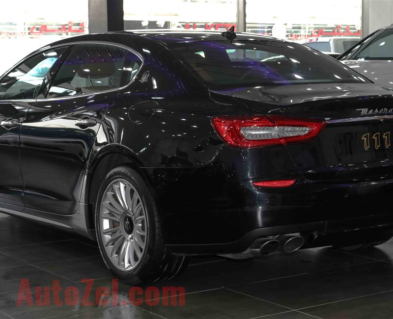 Maserat iQuattroporte MODEL 2015 COLOR IS BLACK  GCC