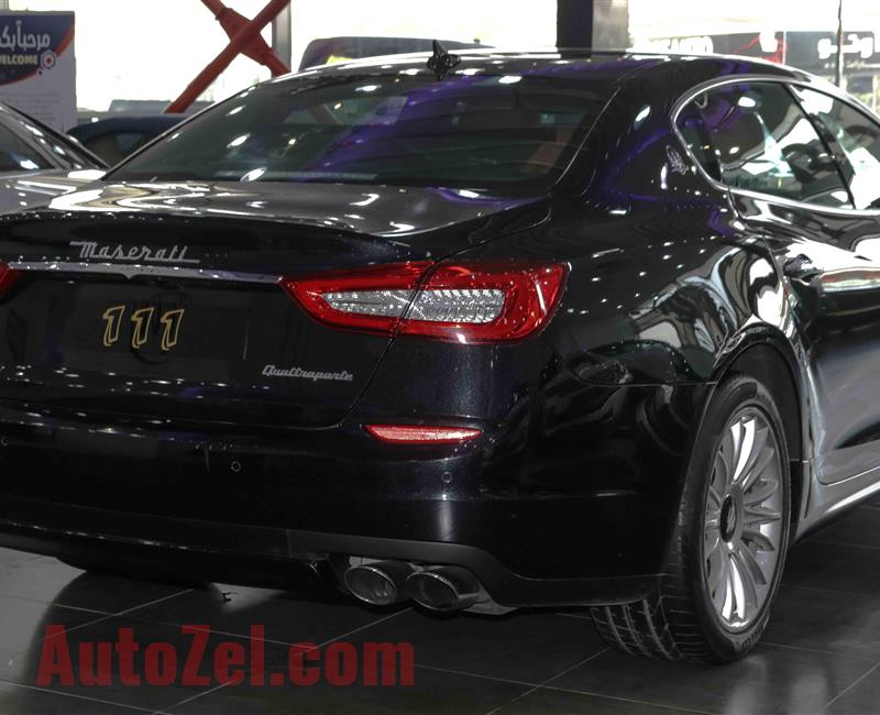 Maserat iQuattroporte MODEL 2015 COLOR IS BLACK  GCC