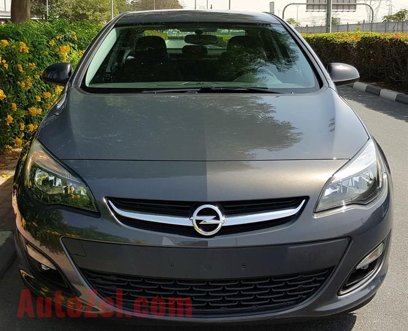 OPEL ASTRA, V4- 2016- GREY- 42 000 KM- GCC