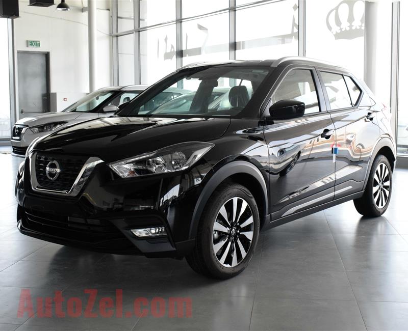 NISSAN KICKS (BRAND NEW- TYPE 2 OPTION), V4- 2018- BLACK- 0 KM- GCC