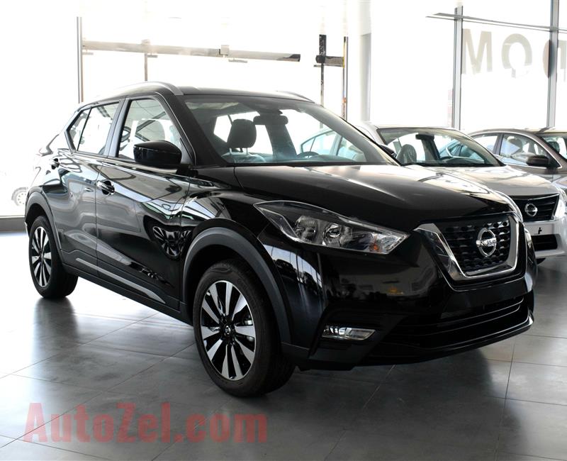 NISSAN KICKS (BRAND NEW- TYPE 2 OPTION), V4- 2018- BLACK- 0 KM- GCC