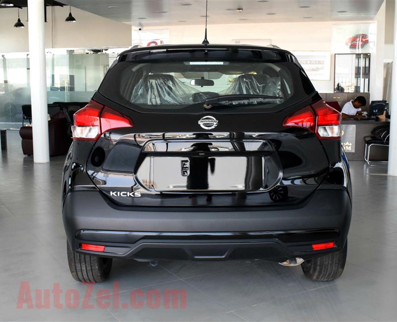 NISSAN KICKS (BRAND NEW- TYPE 2 OPTION), V4- 2018- BLACK- 0 KM- GCC