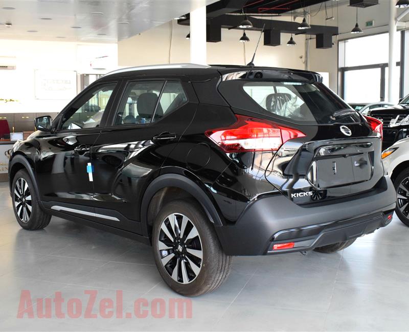 NISSAN KICKS (BRAND NEW- TYPE 2 OPTION), V4- 2018- BLACK- 0 KM- GCC