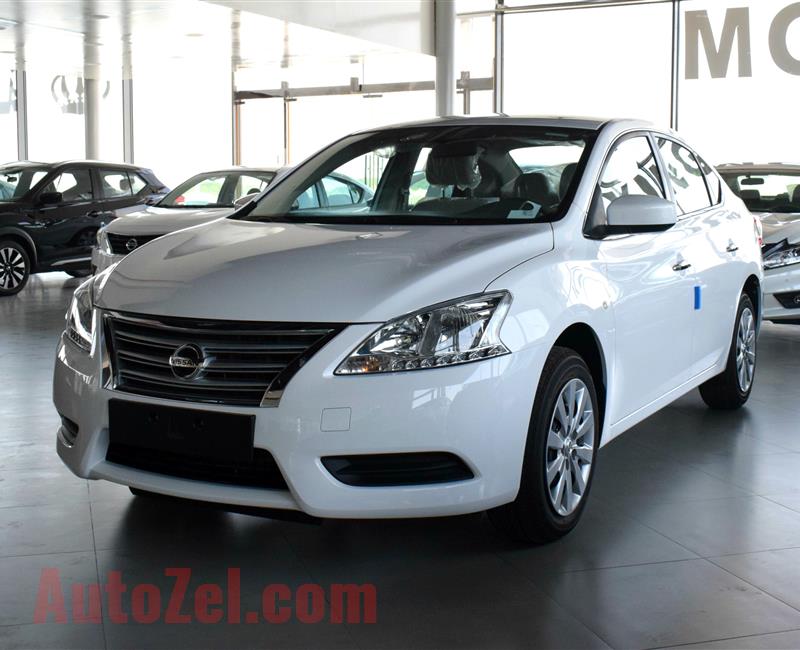 NISSAN SENTRA  (BRAND NEW, TYPE 3 OPTION), V4- 2019- WHITE- 0 KM- GCC