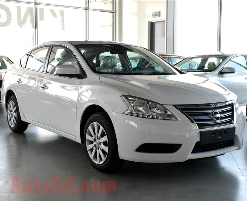 NISSAN SENTRA  (BRAND NEW, TYPE 3 OPTION), V4- 2019- WHITE- 0 KM- GCC