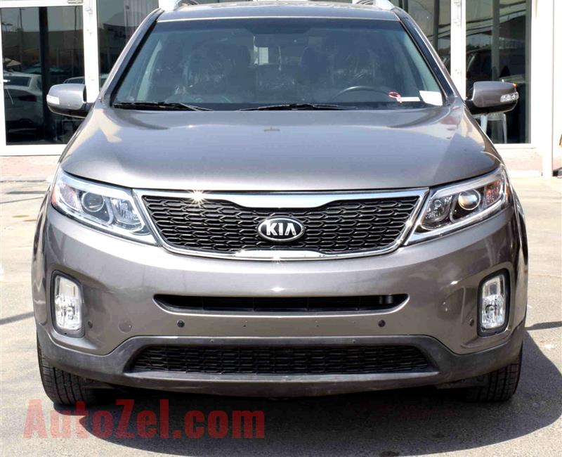 KIA SORENTO model 2014 color brown car specs is american -v4