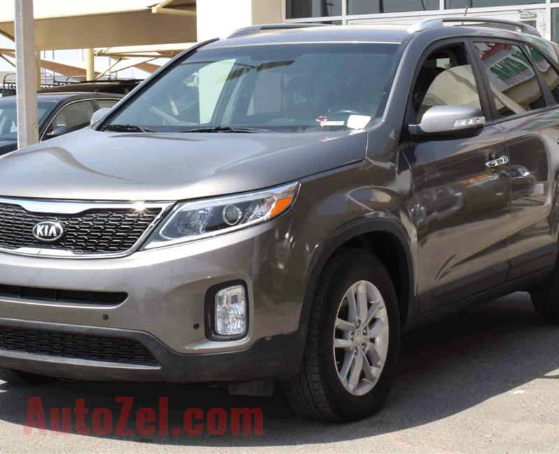 KIA SORENTO model 2014 color brown car specs is american -v4